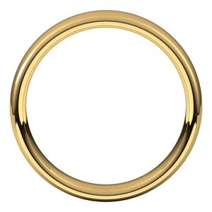 18K Yellow Or Rose Gold 4 mm Comfort-Fit Standard Weight European-Style Band