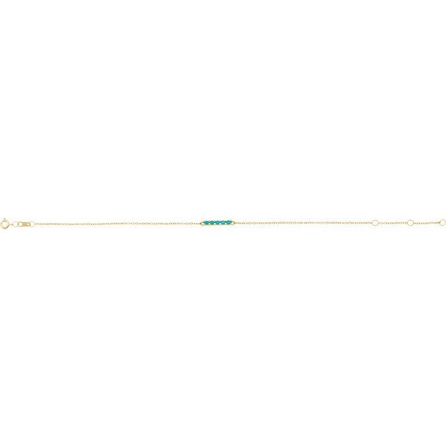 14K Yellow Or Rose Gold Or Sterling Silver Or Platinum Round 2 Mm 15.67 X 2.32 Mm Polished Natural Gemstone Minimalist Cabochon Bar 6 1/2-7 1/2 In Bracelet