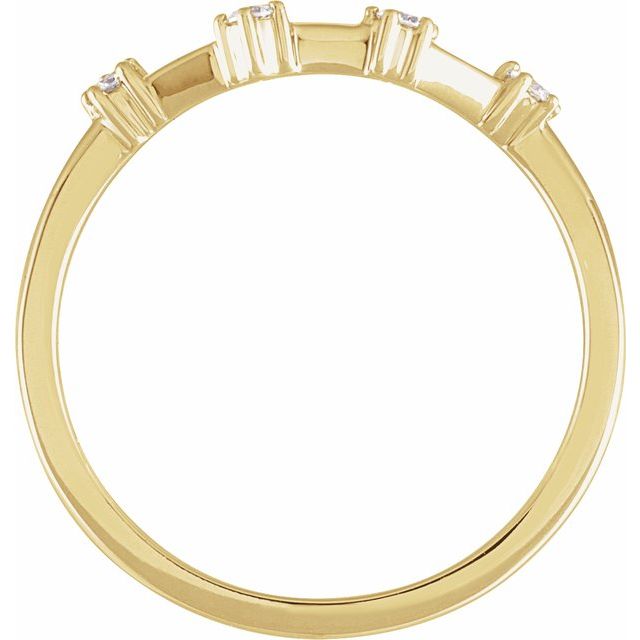 14K Yellow Or White Gold Round I1, H+ Polished Natural Diamond Zodiac Constellation Ring, Size 7