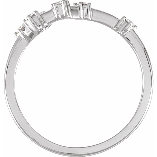 14K Yellow Or White Gold Round I1, H+ Polished Natural Diamond Zodiac Constellation Ring, Size 7