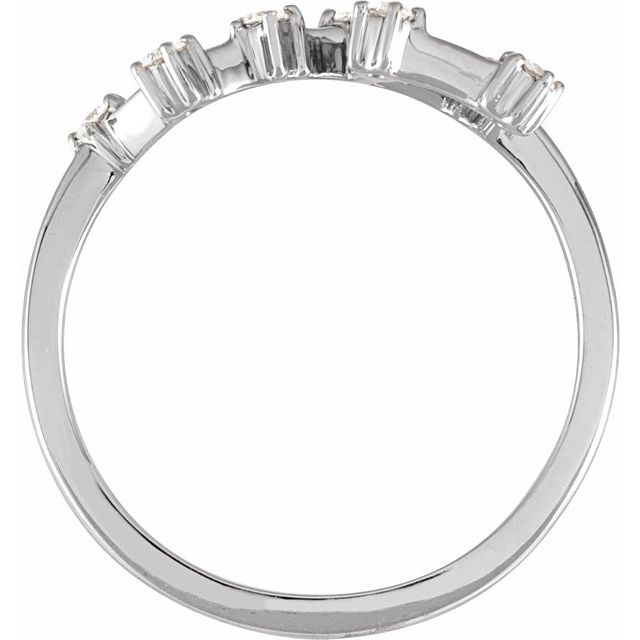 14K Yellow Or White Gold Round I1, H+ Polished Natural Diamond Zodiac Constellation Ring, Size 7