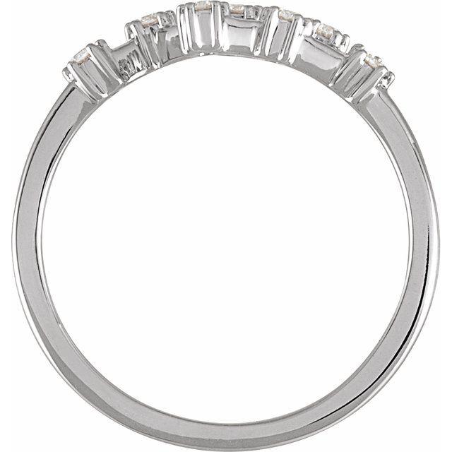 14K Yellow Or White Gold Round I1, H+ Polished Natural Diamond Zodiac Constellation Ring, Size 7