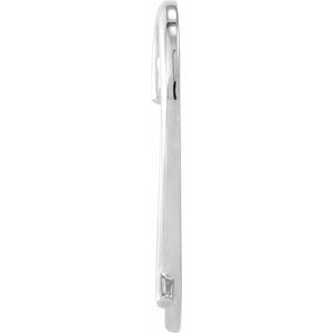 Sterling Silver 32.5 X 15.25 Mm Polished Heart Pendant
