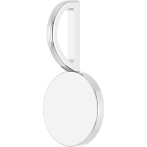 Sterling Silver 15 X 7.67 Mm Polished Engravable Disc Pendant