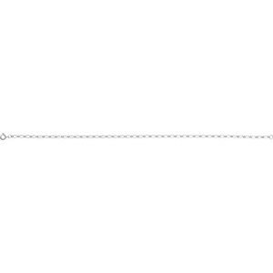 14K Yellow Or White Gold Or Sterling Silver Or Gold-Filled 1.5 Mm 7 In Spring Ring Polished Figaro Chain