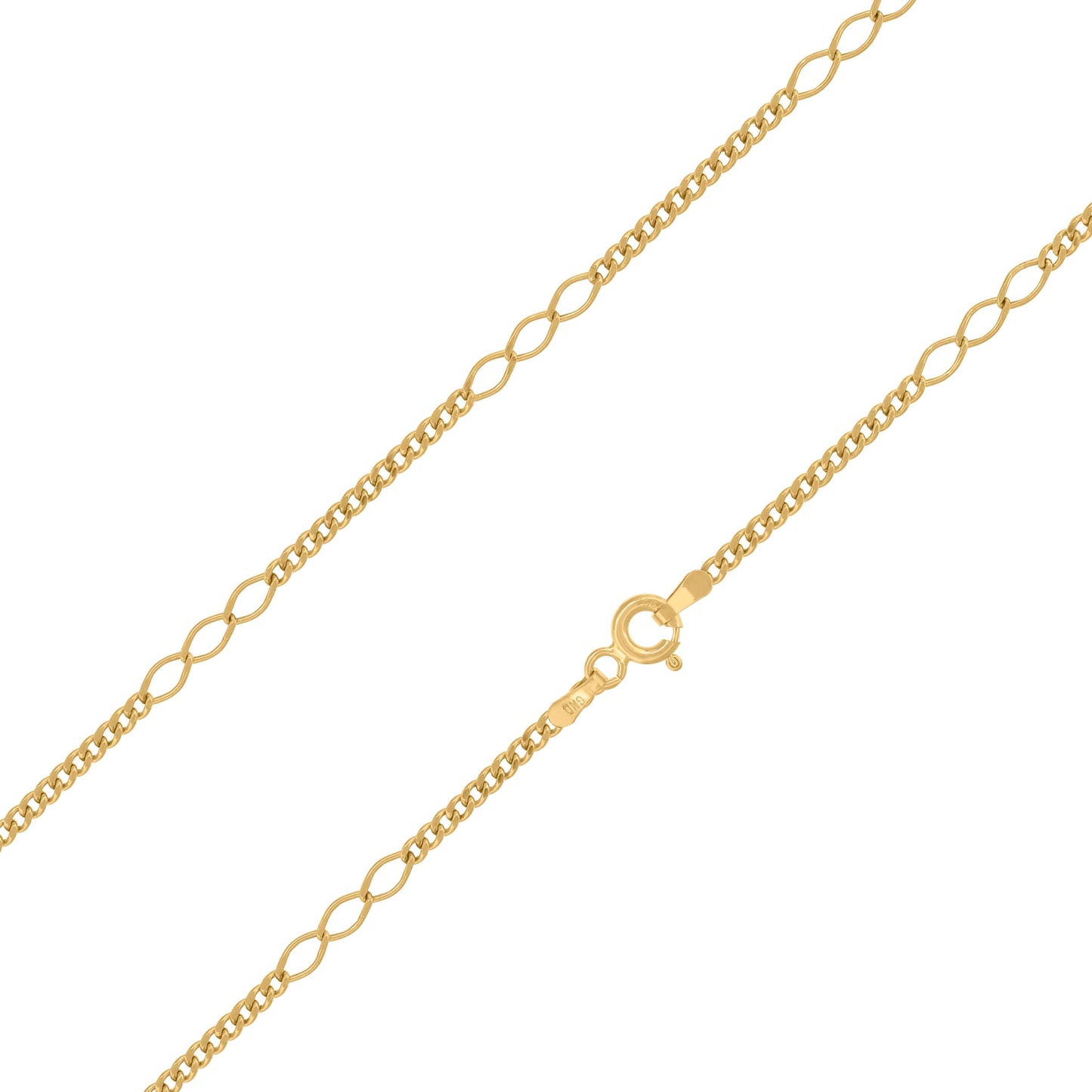 14K Yellow Gold Womens Polished Finish Necklace