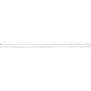 14K Yellow Or White Gold Or Sterling Silver Or Gold Filled 1.1 mm Spring Ring Rolo Chain