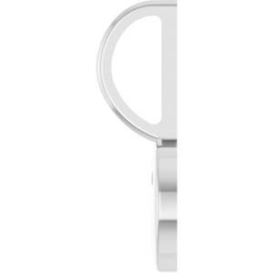 Sterling Silver 14.33 X 12.78 Mm Polished Xo Pendant