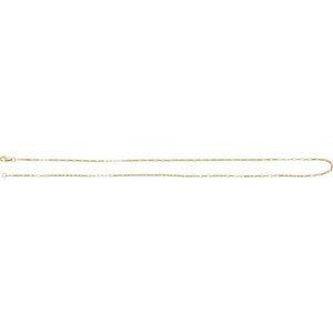 14K Yellow Or Rose Gold Or Sterling Silver Or Gold Filled 1.2 Mm Lobster Clasp Elongated Box Chain