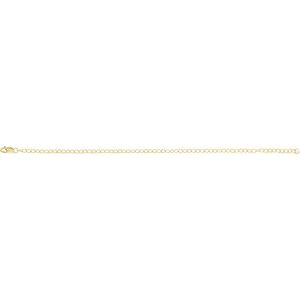 14K Yellow Or White Or Rose Gold Or Sterling Silver Or Gold Filled 2.5 Mm Lobster Clasp Cable 7" Chain