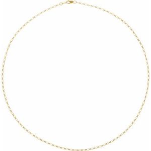 14K Yellow Or White Gold Or Gold Filled 1.5 Mm 7 In Lobster Clasp Polished Figaro Chain