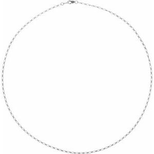 14K Yellow Or White Gold Or Gold Filled 1.5 Mm 16 In Lobster Clasp Polished Figaro Chain