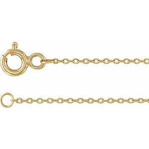 14K Yellow Gold 12 X 4.91 Mm 9 In Polished Shell Anklet