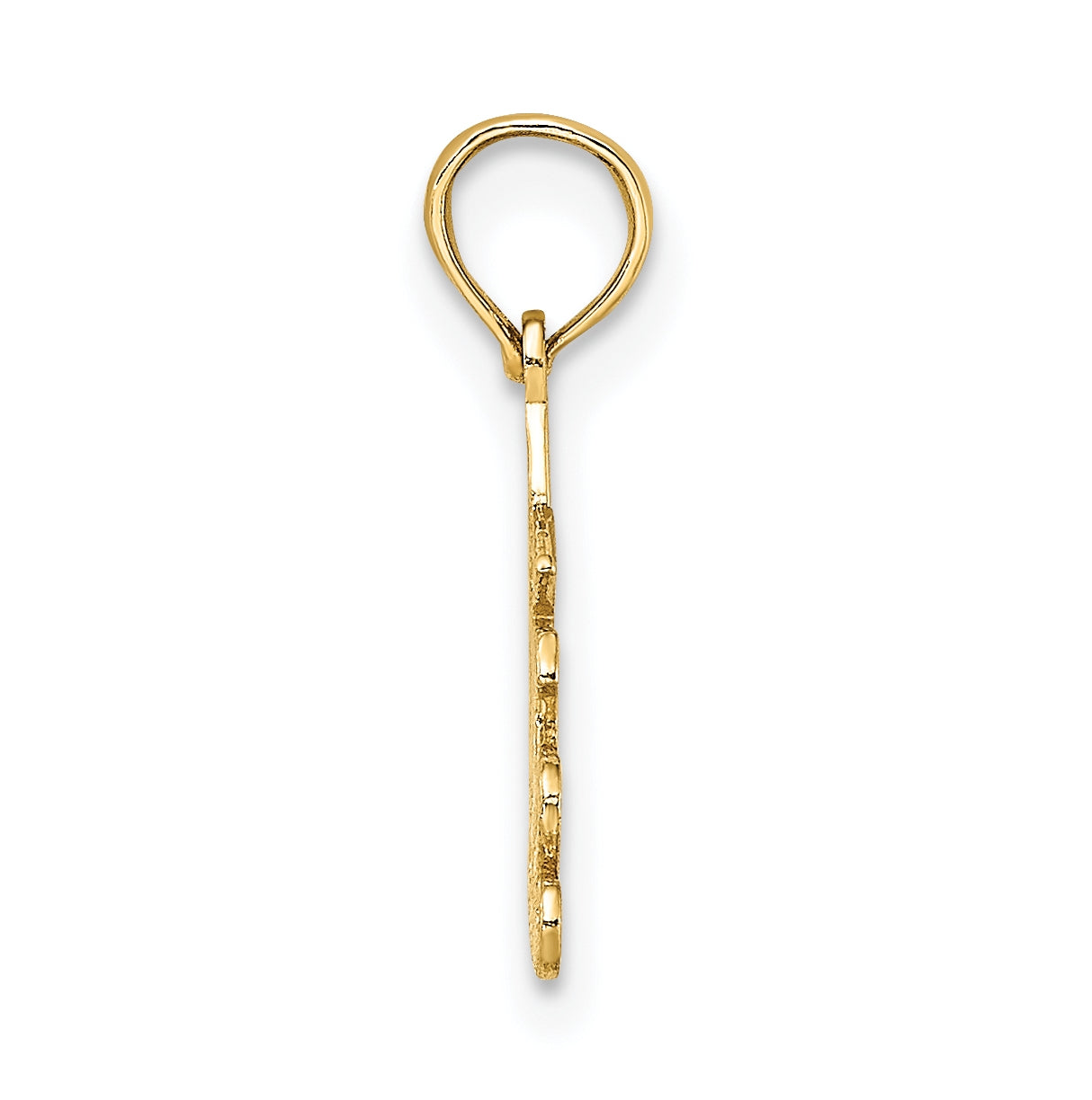 10K Yellow Gold 100% SAGITTARIUS Zodiac Charm