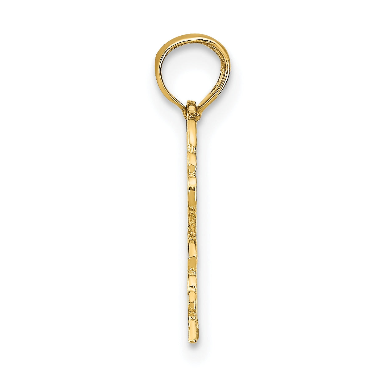 10K Yellow Gold CANCER Zodiac-Charm