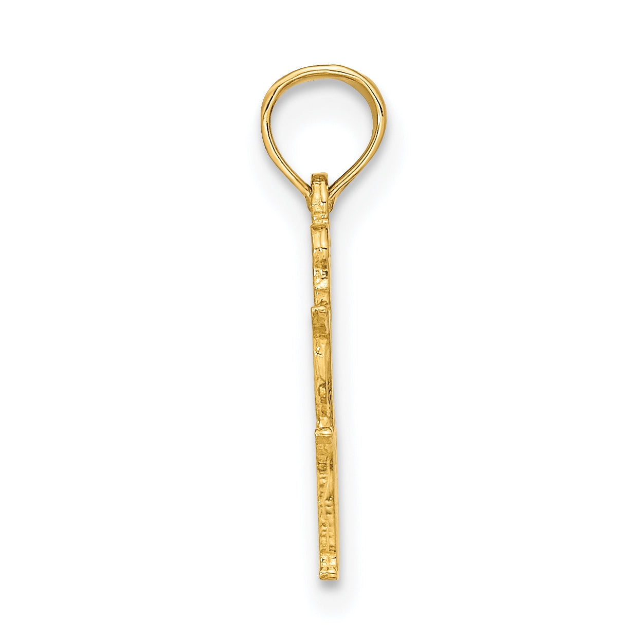 10K Yellow Gold VIRGO Zodiac-Charm