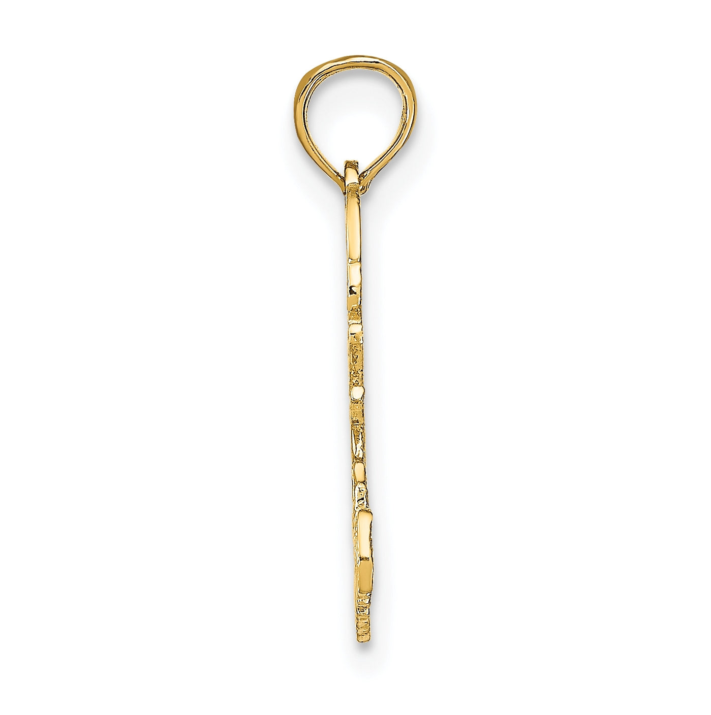 10K Yellow Gold SCORPIO Zodiac-Charm