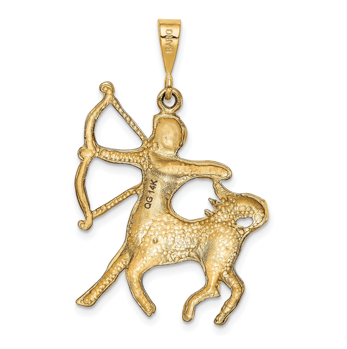 10K Yellow Gold Sagittarius Zodiac Charms