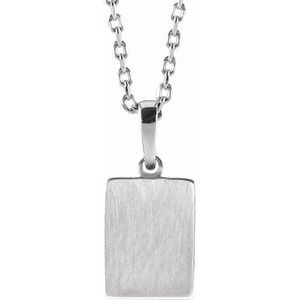 Sterling Silver Round 2 Mm Lab-Grown Ruby Necklace, Length: 18 In