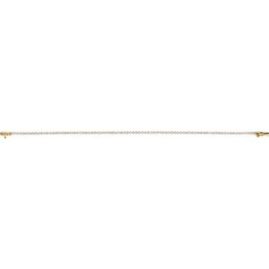 14K Yellow Gold Round 1.7Mm G-H Si1-Si2 1 5/8 Ctw Lab-Grown Diamond Line Bracelet, Length: 7 In