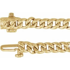 14K Yellow Gold Round 1Mm G-H I1 1/2 Ctw Natural Diamond Bracelet, Length: 7.25 In