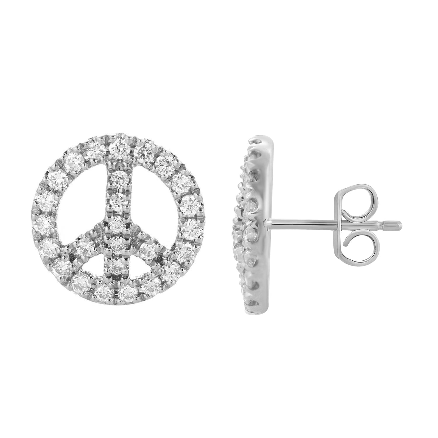 10K Yellow Or White Gold 0.24 Cttw Diamond Earring