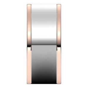 14K Yellow Or White Or Rose Gold Comfort-Fit Flat Band