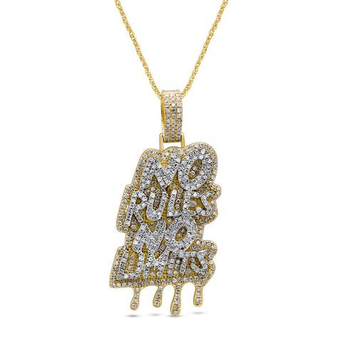 10K Yellow Gold 1.11 Cttw Diamond Assorted Charm