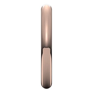 18K Yellow Or White Or Rose Gold Comfort-Fit Full Round Band