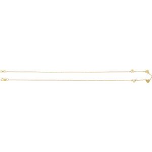 14K Yellow Gold 4 Disc 5.67 X 5.12 Mm 16 In Polished Engravable Heart Disc Family Necklace
