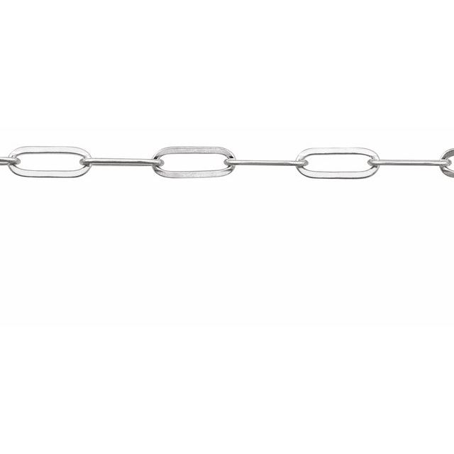 14K Yellow Or White Or Rose Gold Or Gold Filled Or Sterling Silver 2.1 Mm Polished Recycled Metal Paperclip-Style Chain