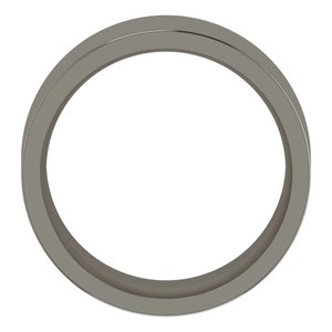 Titanium 8 mm Flat Comfort-Fit Band