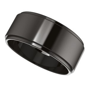 Zirconium Stepped-Edge Flat Band