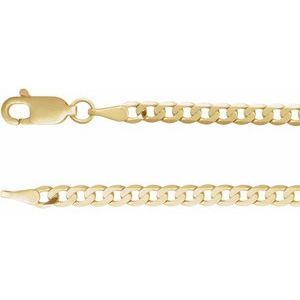 14K Yellow Gold Natural Diamond Round 2.5 Mm 7.35 X 3.5 Mm 7 In I1, G-H Polished .07 Ct Natural Diamond Accented Link Bracelet