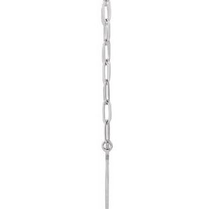 Sterling Silver 15 X 15 Mm 16 In Polished Engravable Disc Necklace