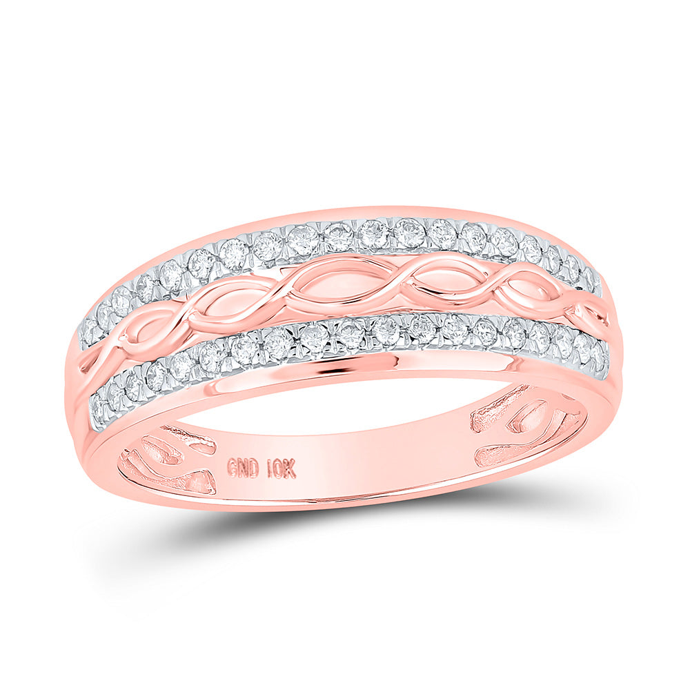 10K Yellow Or White Or Rose Gold His Hers Round Diamond Cluster Matching Wedding Set , Womens Size: 5-10, Mens Size: 7-13