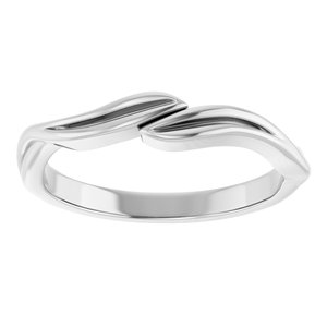 Sterling Silver Polished Stackable Ring Size 7