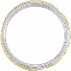 14K Yellow Or White Or Rose Gold Milgrain Celtic-Inspired Band