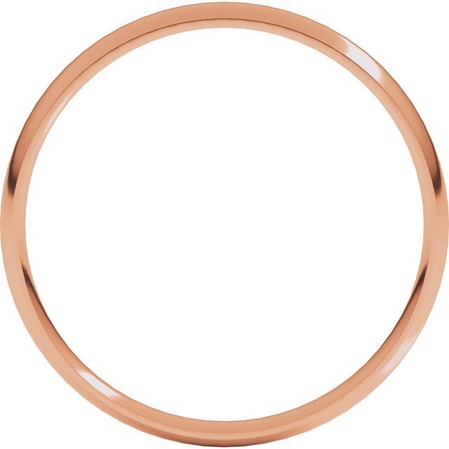 10K Yellow Or White Or Rose Gold Ultra-Lightweight Comfort Fit Band