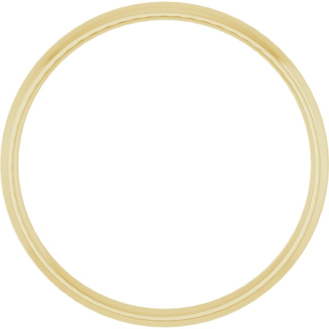 18K Yellow Or White Or Rose Gold Ultra-Lightweight Comfort Fit Band
