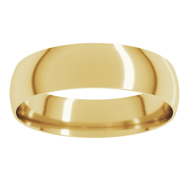 18K Yellow Or White Or Rose Gold Ultra-Lightweight Comfort Fit Band