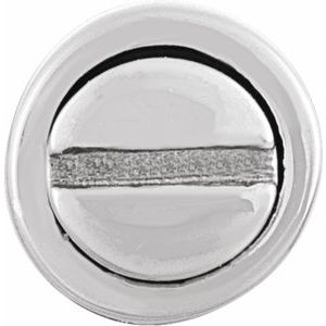 Sterling Silver 36.5 X 5 Mm Polished Cylinder Ash Holder Pendant