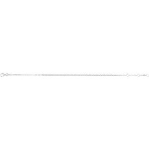14K Yellow Or White Gold Or Sterling Silver 1.25 mm Lobster Clasp Polished Paperclip-Style 6 .5-7 .5" Chain