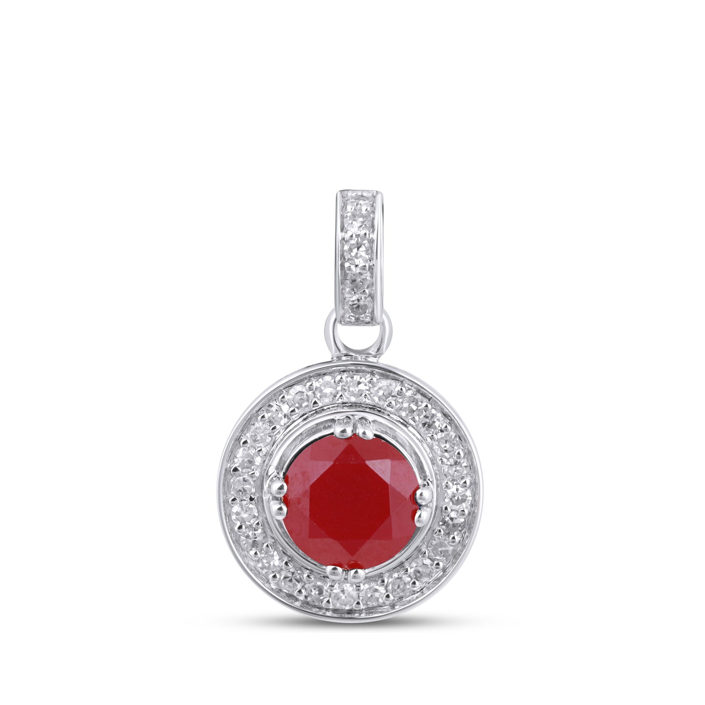 10K Yellow Or White Gold 0.11-0.12 Cttw Diamond Pendant