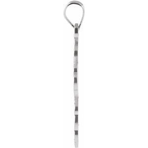 Sterling Silver 19 X 13 Mm Polished Orthodox Cross Pendant