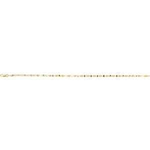 14K Yellow Gold Mirror Chain, Length: 7 1/2 In, Width: 2.7 Mm