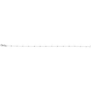 14K White Gold Cable Chain, Length: 7 In, Width: .85 Mm