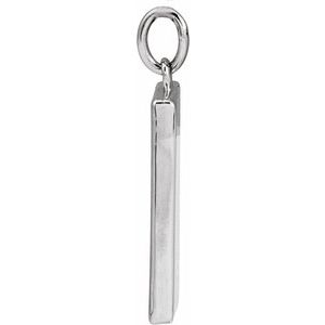 Sterling Silver 17.9 X 9.8 Mm Polished Swan Pendant