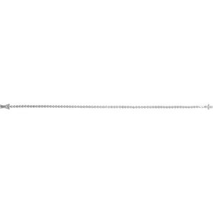 Sterling Silver Geometric Line Bracelet, Length: 7 In