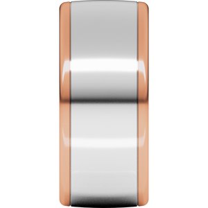 14K Yellow Or White Or Rose Gold Comfort-Fit European-Style Band